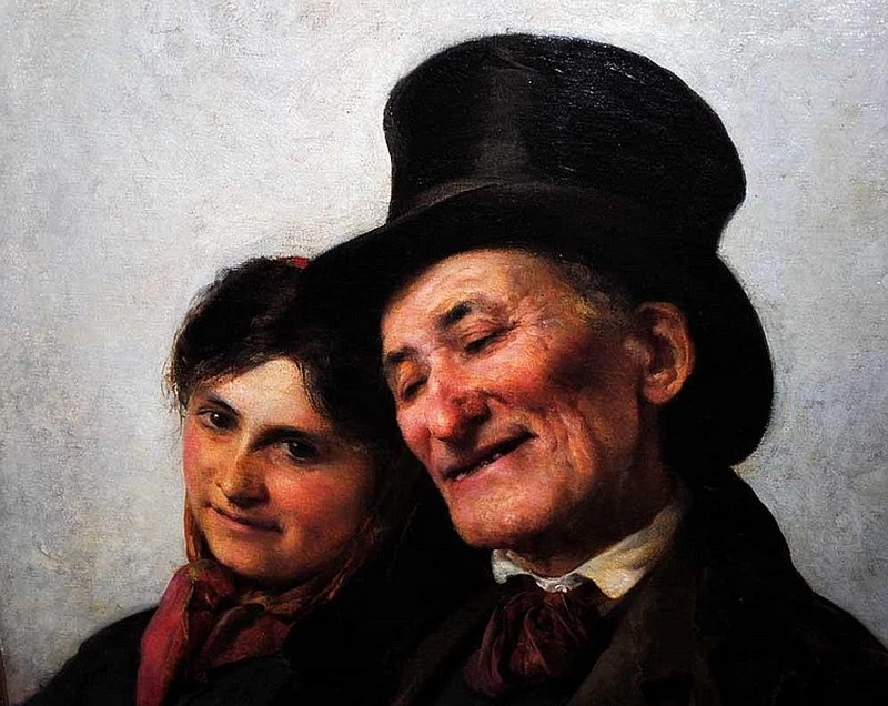 Coppia felice - dettaglio